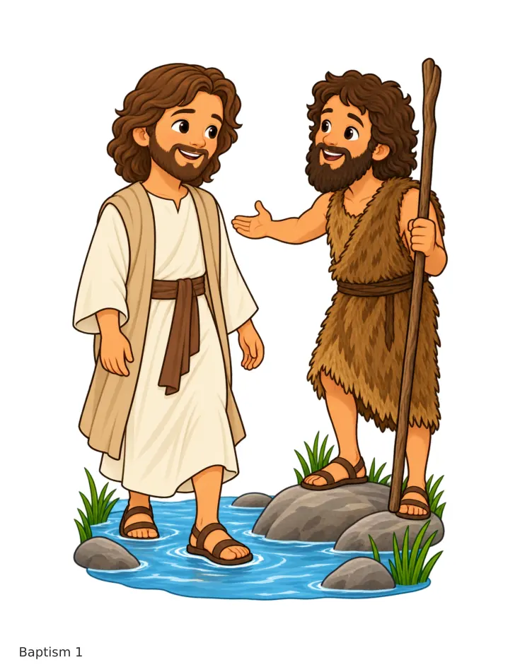 Sample page from Baptism
