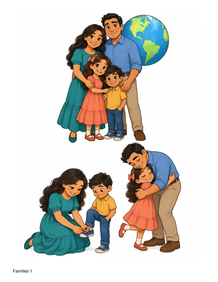 Sample page from Families Can Be Together Forever