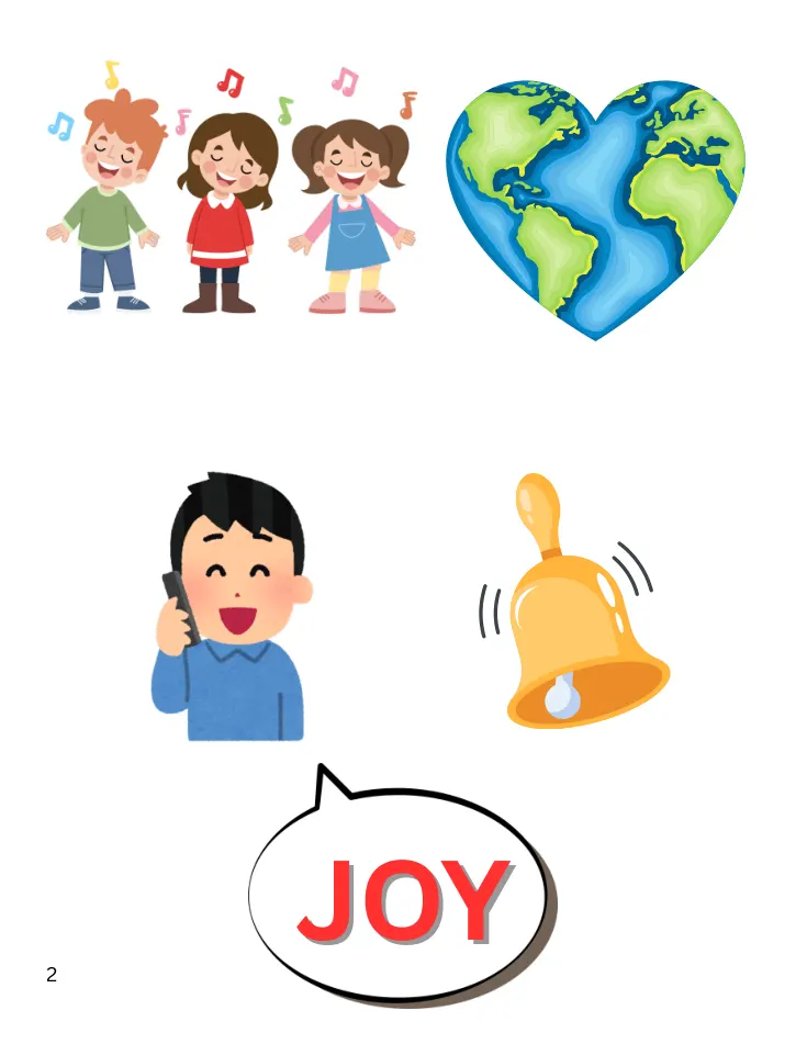 Sample page from Holding Hands Around the World