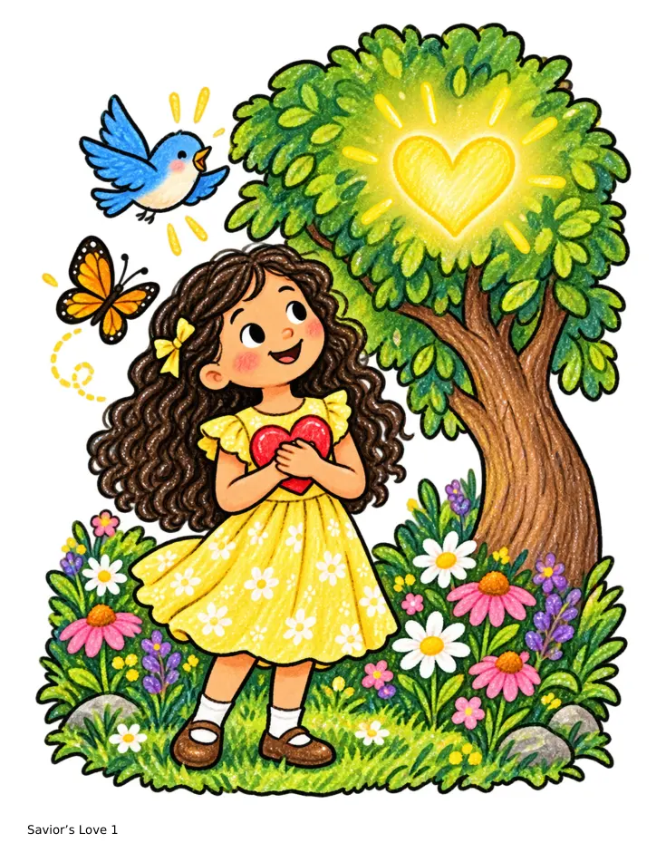 Sample page from I Feel My Savior’s Love