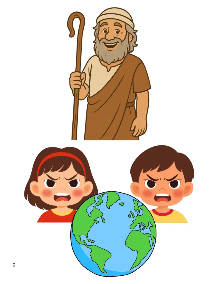 Sample page from Oh Noah!