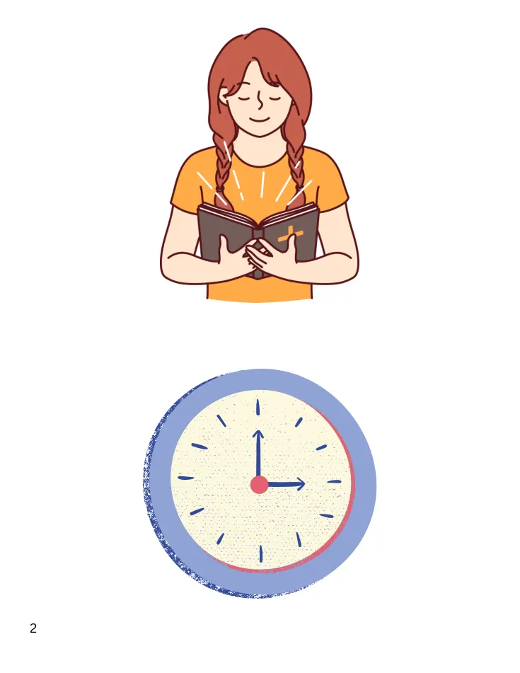 Sample page from Search, Ponder, and Pray